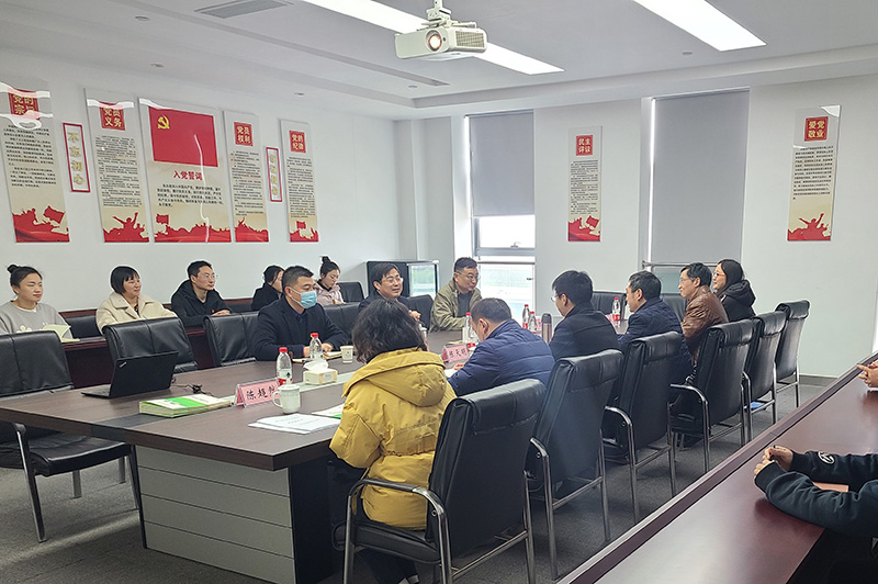 我司与盐城工学院环境学院开展“党建联盟共发展 访企拓岗促就业”活动